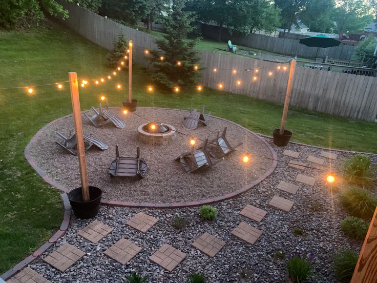 DIY outdoor lighting ideas | Diy backyard patio, Backyard .