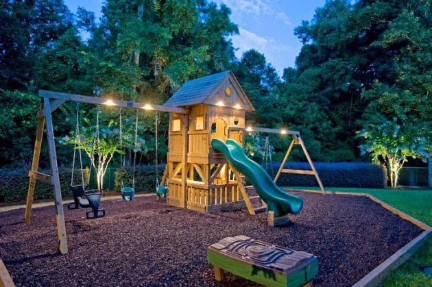 17 Fascinating Garden Playgrounds To Surprise Your Children .