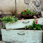 Creative Garden Containers with Old Drawe