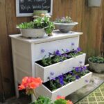 Jeanie's garden dresser drawers | Flea Market Gardeni