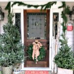 Cottage Christmas Front Porch Ideas - Cottage in the Oa