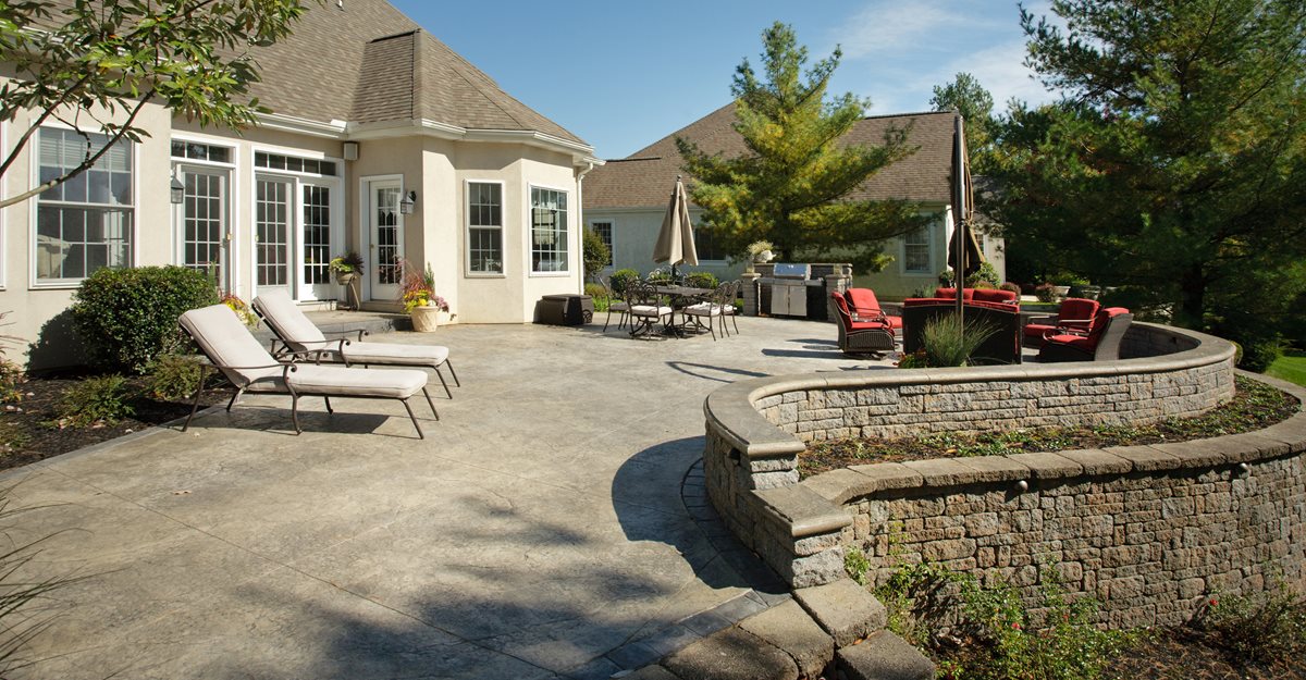 Concrete Patio Ideas - Design Your Backyard Patio - Concrete Netwo