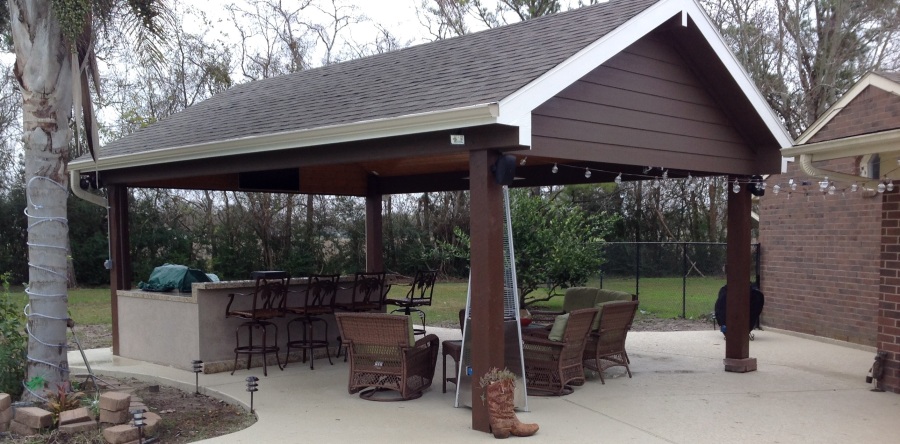 Covered Patio Ideas for the Backyard | Increte of Houst