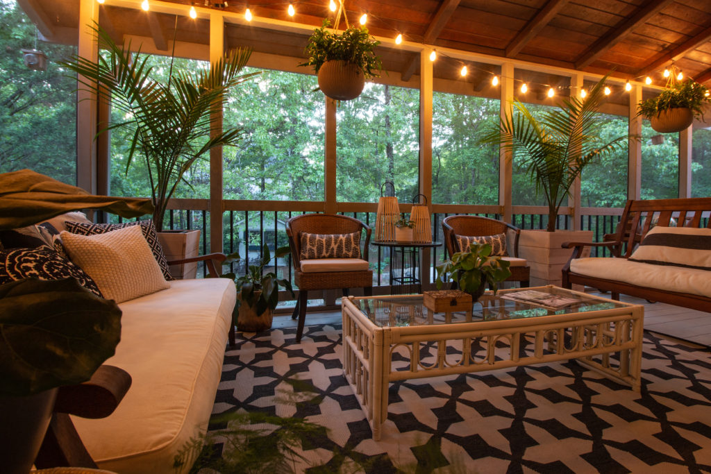 9 Essentials for a Stylish, Cozy Porch or Patio - Deeply Southern Ho