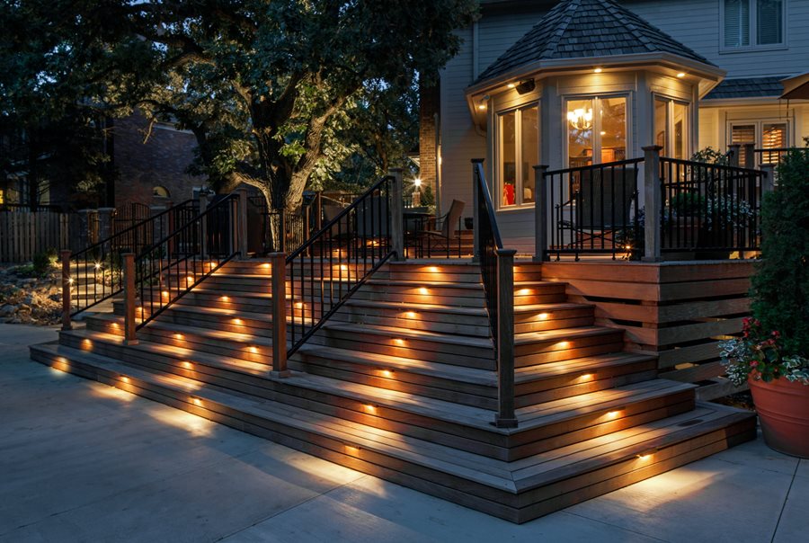 Deck Lighting Ideas - Landscaping Netwo