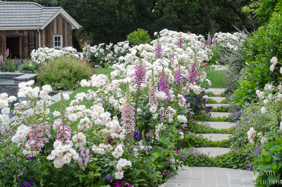 How to Create a Romantic English Garden - Sanctuary Home Dec