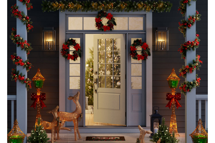 27 Outdoor Holiday Decoration Ideas for a Festive Display | Wayfa