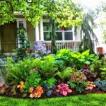 47 Beautiful Flower Beds Design Ideas for Your Front Yard | Shade .