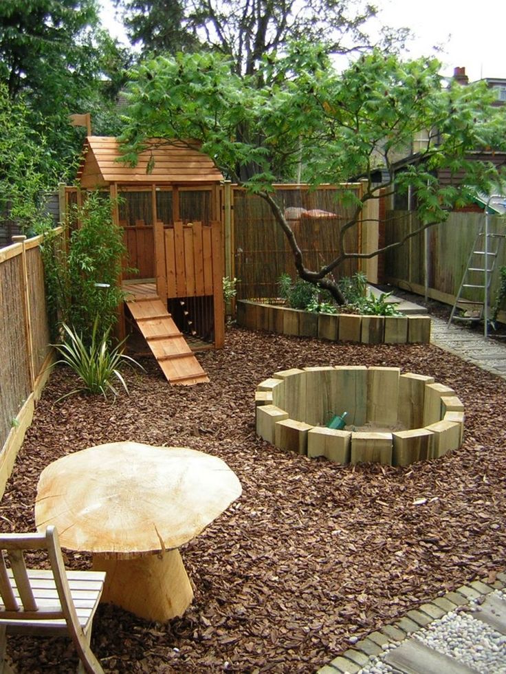 33+ Sweet Simple School Garden Design Ideas | Backyard playground .