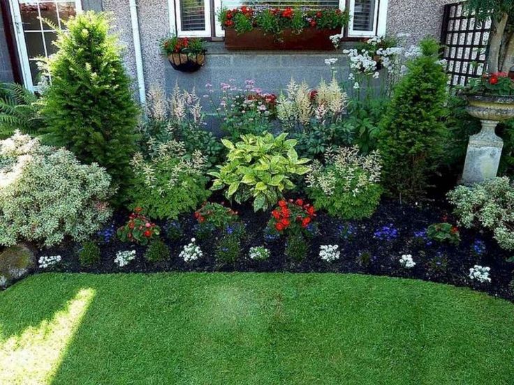 27 Simple Front Yard Landscaping Ideas | Front garden design .