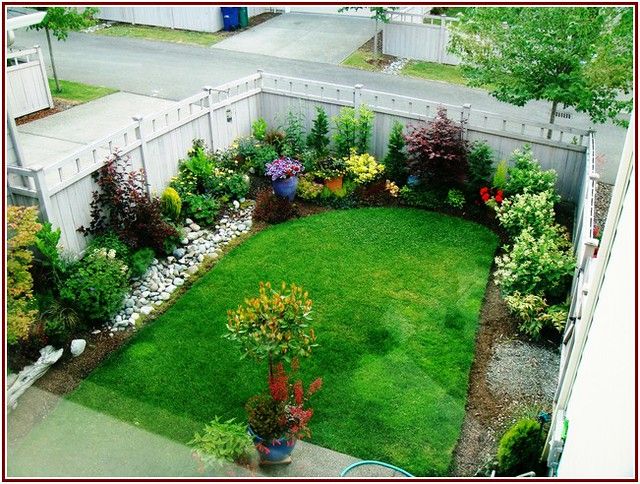 Front Yard Simple Landscaping Ideas | Small garden landscape .