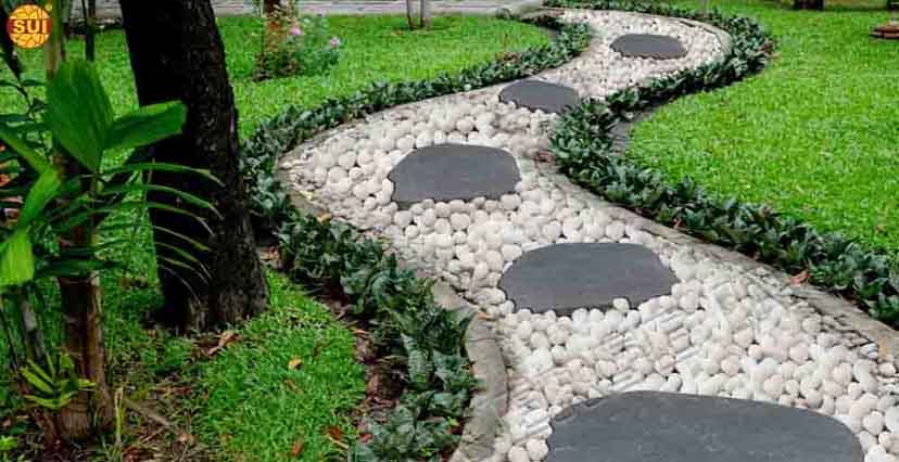 Garden Landscaping Ideas with Natural Stone | SUI Sto