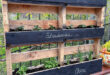 DIY Pallet Herb Garden - My Uncommon Slice of Suburb