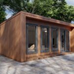 Loghouse 6.2m x 3.4m ECO GARDEN ROOM - Ideal to Work from Ho