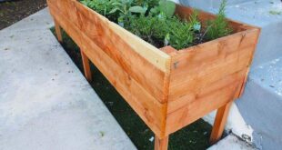 DIY Raised Planter Box Plans & Tutorials for Convenient Container .