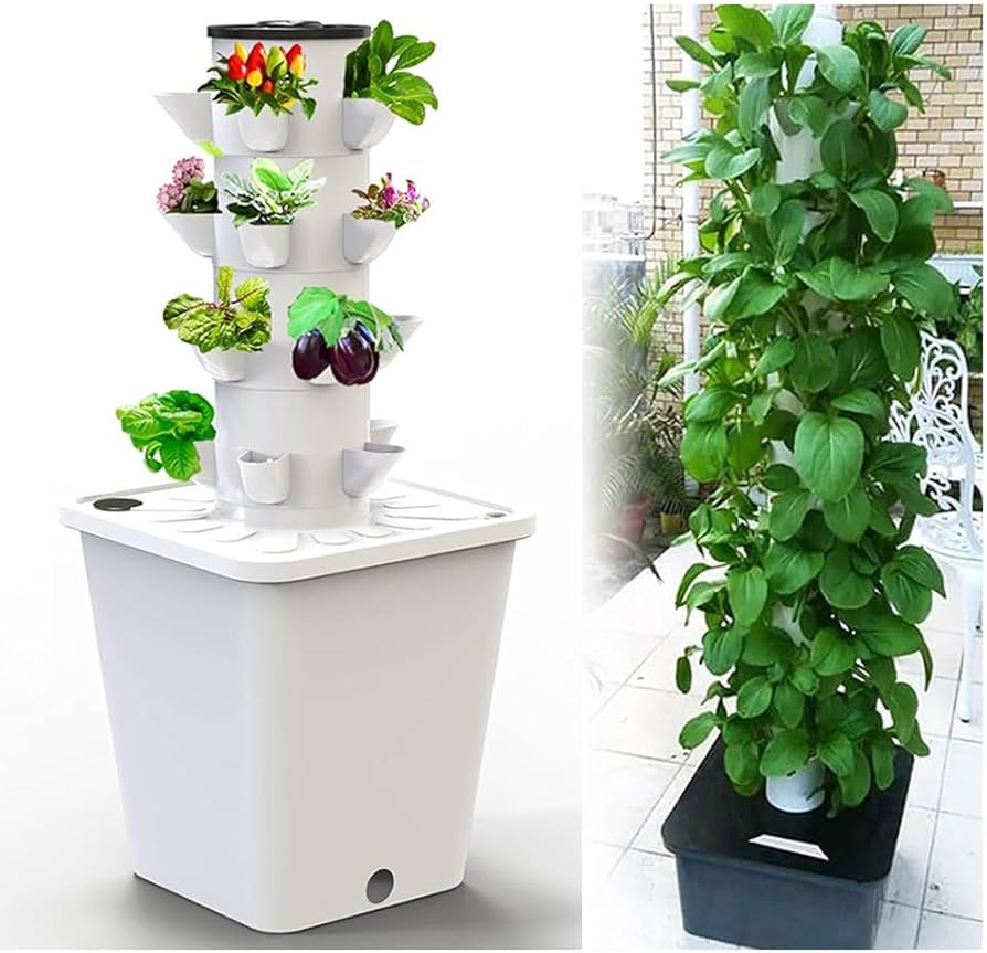 Amazon.com: Tower Garden Hydroponics Growing System 10-30-Plant .