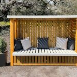 Extra Large Kiwb Handmade Quality Garden Arbour/seat/bench Patio .