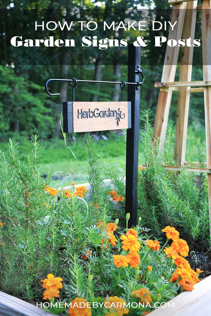 DIY Garden Signs With The Cricut Mak