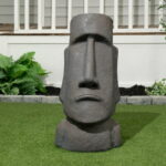 Hi-Line Gift Ltd. Easter Island Head Garden Statue - Walmart.c