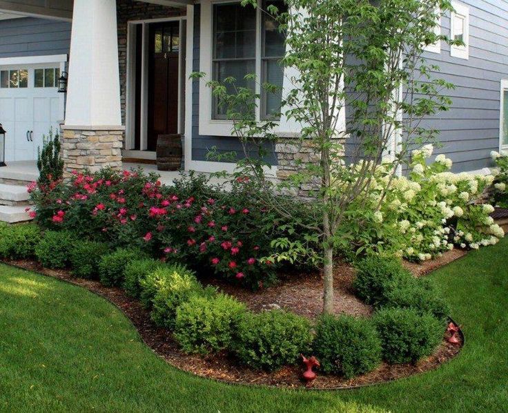 Custom Landscape Design | Four Seasons Garden Center | Front yard .
