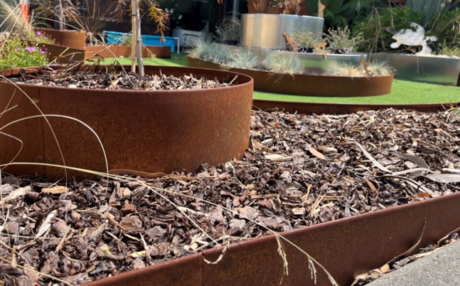 Corten Steel Garden Edging - Lawn Edgi