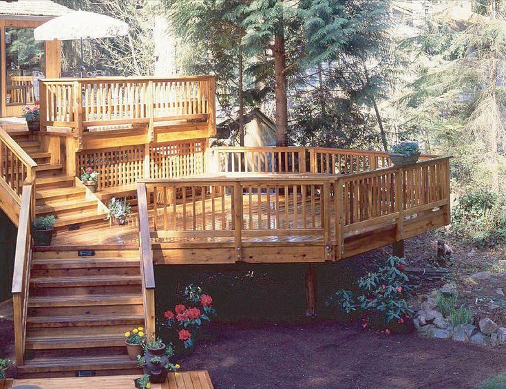 20+ Insanely Cool Multi Level Deck Ideas For Your Home! - Cabrito .