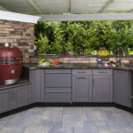 Plastic Outdoor Kitchen Cabinets vs. Stainless Ste