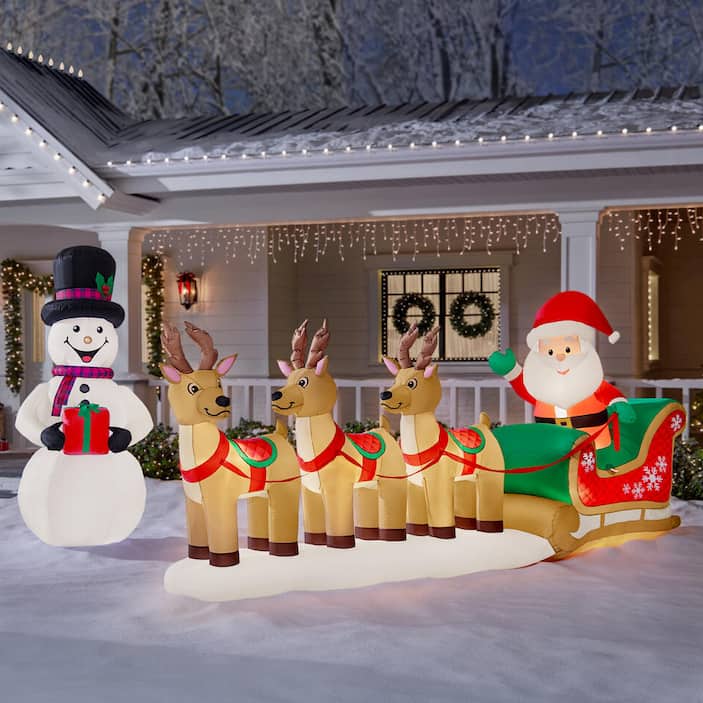 Outdoor Christmas Decorations - The Home Dep