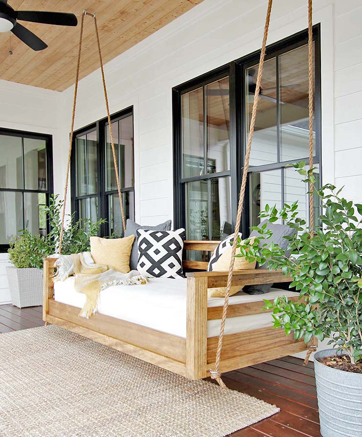 Fresh & Fabulous Front Porch and Patio Ideas • OhMeOhMy Bl