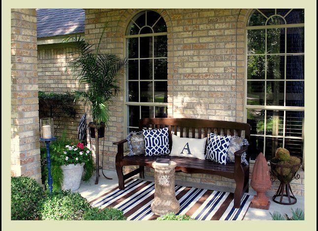 Outdoor Decor: 14 Casual, Comfy Front Porch Ideas | HuffPost Li