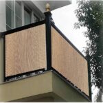 Amazon.com : Apartment Balcony Privacy Screen Wallworks Design .