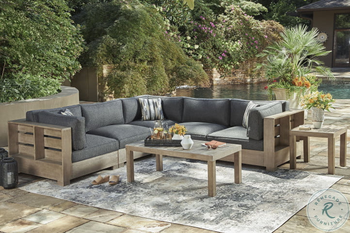 Citrine Park Outdoor Sectional From Ashley Furniture | Coleman .