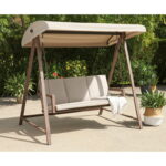 Better Homes & Gardens Willow Springs 3-Seat Steel Canopy Porch .