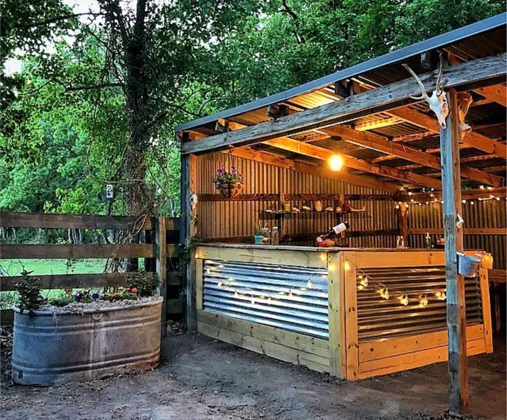 25 Smart Outdoor Bar Ideas | Diy outdoor bar, Outdoor patio bar .