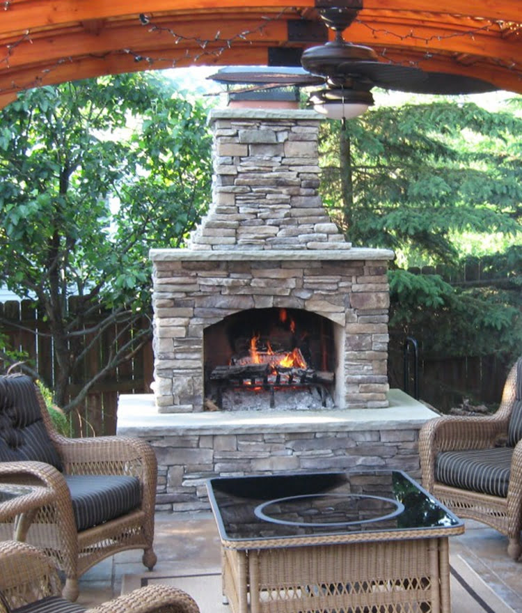 Outdoor Fireplace Kits - Stonewood Products | Cape Cod MA NH