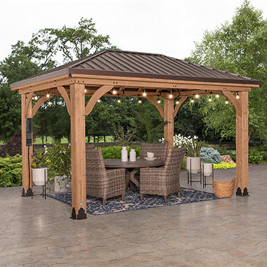 Outdoor Wooden Gazebo & Pergola Kits - Sam's Cl