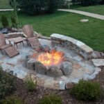 42 Backyard and Patio Fire Pit Ideas | Fire pit landscaping, Fire .