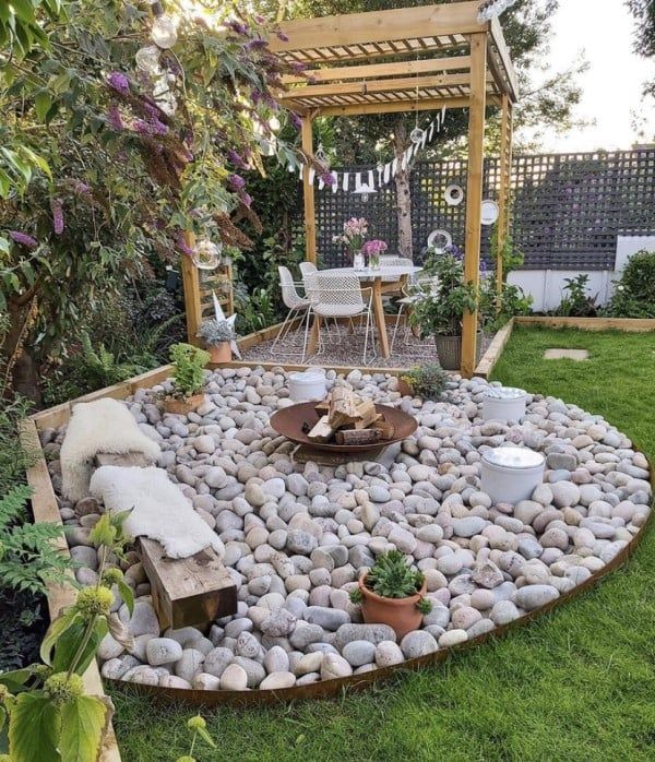 53 Stunning Outdoor Fire Pit Ideas | Fire pit landscaping .
