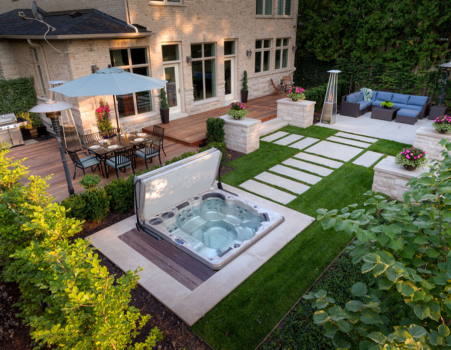 15 stunning hot tub landscaping ideas | Buds Poo