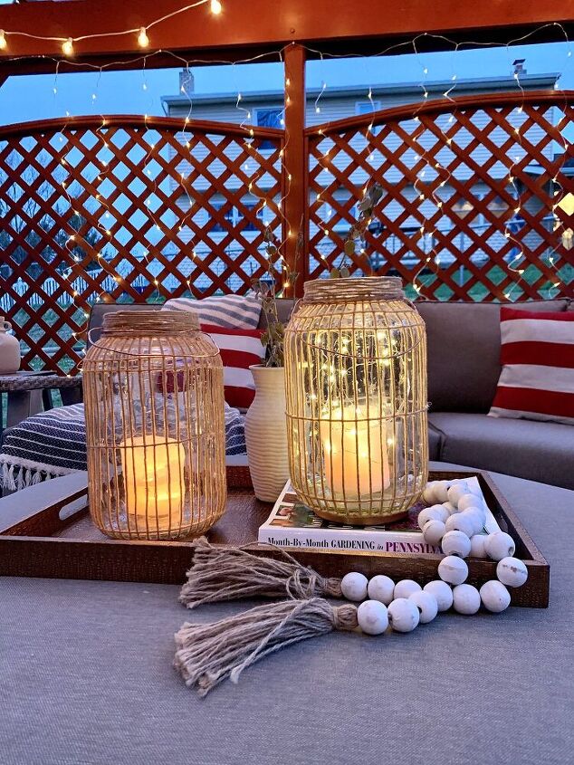 Quick and Easy Patio Lantern DIY for Super Cheap | Hometa