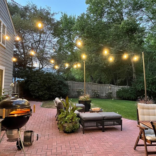 DIY Outdoor Patio String Lights | National Hardwa