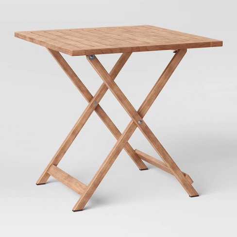 Ferron 28" Square Fsc Wood Patio Table - Threshold™ Designed With .