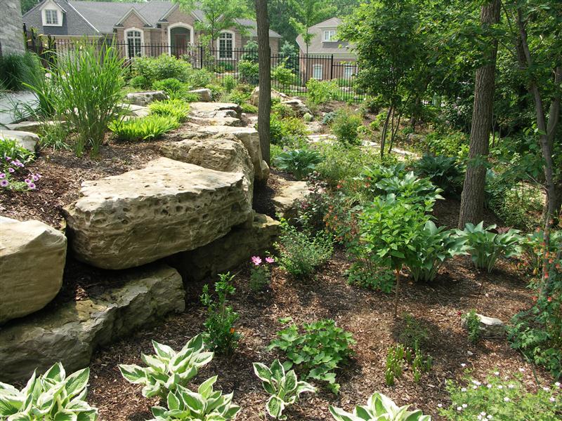 Front Yard Landscaping Ideas With Rocks - Evergreen Landscap