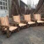 Outdoor Rustic Chairs & Thrones | Patio Dining | Artisan Bui