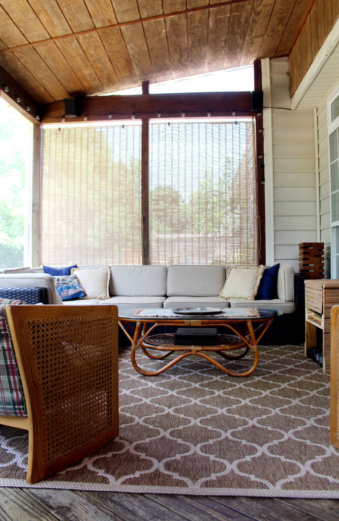 A Screened in Porch on a Budg
