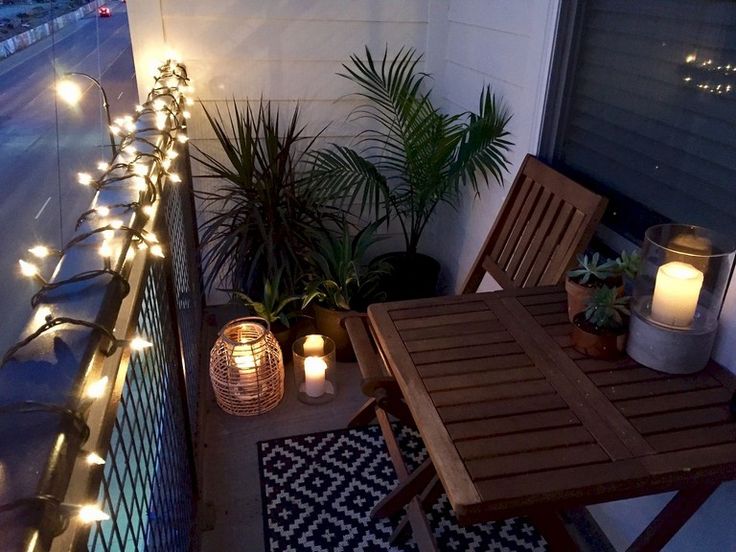 75+ Comfy Small Apartment Balcony Decor Ide