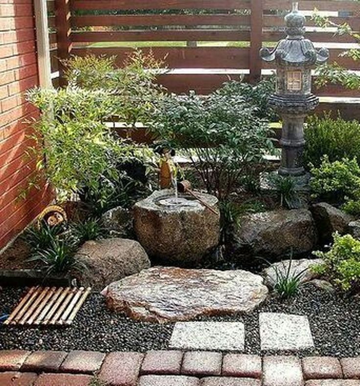 Nice 49 Brilliant Small Rock Gardens Ideas. # | Zen garden design .