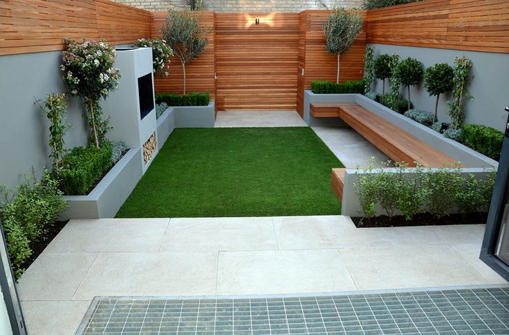 30 Great Ideas for Small Gardens | DesignRulz | Modern backyard .