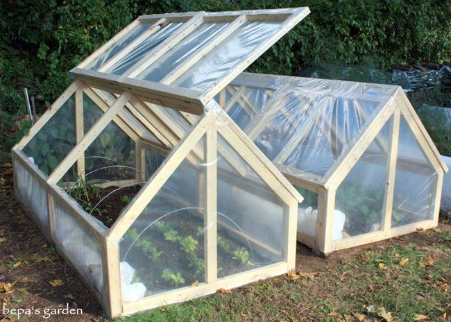 21 DIY Greenhouses with Great Tutorials - A Piece of Rainbow | Diy .