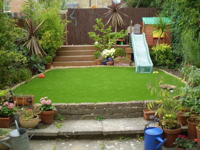 urban oasis garden images | Small backyard landscaping, Child .